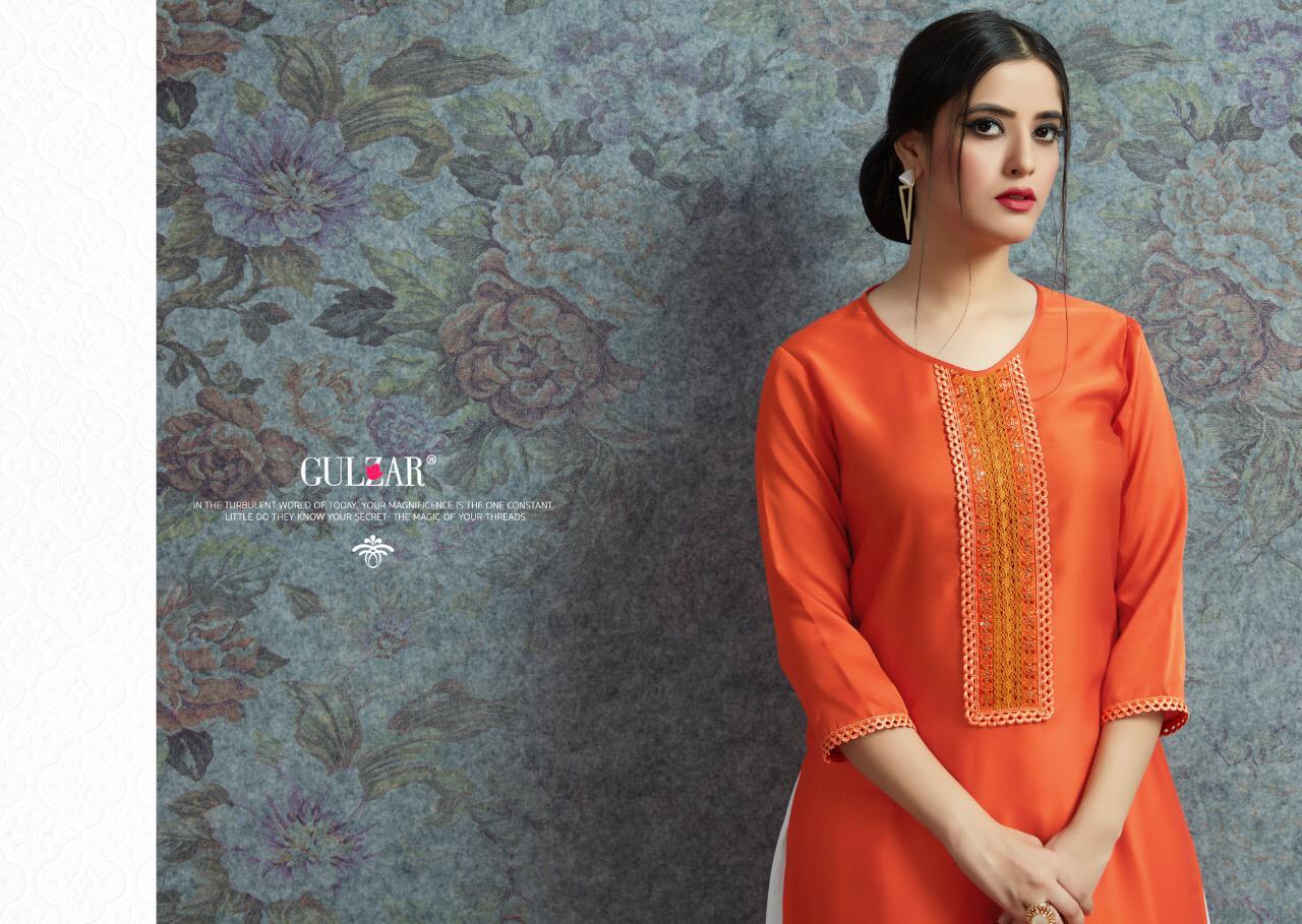 Glite By Gulzar Kurtis With Plazzo Wholesale Supplier Surat