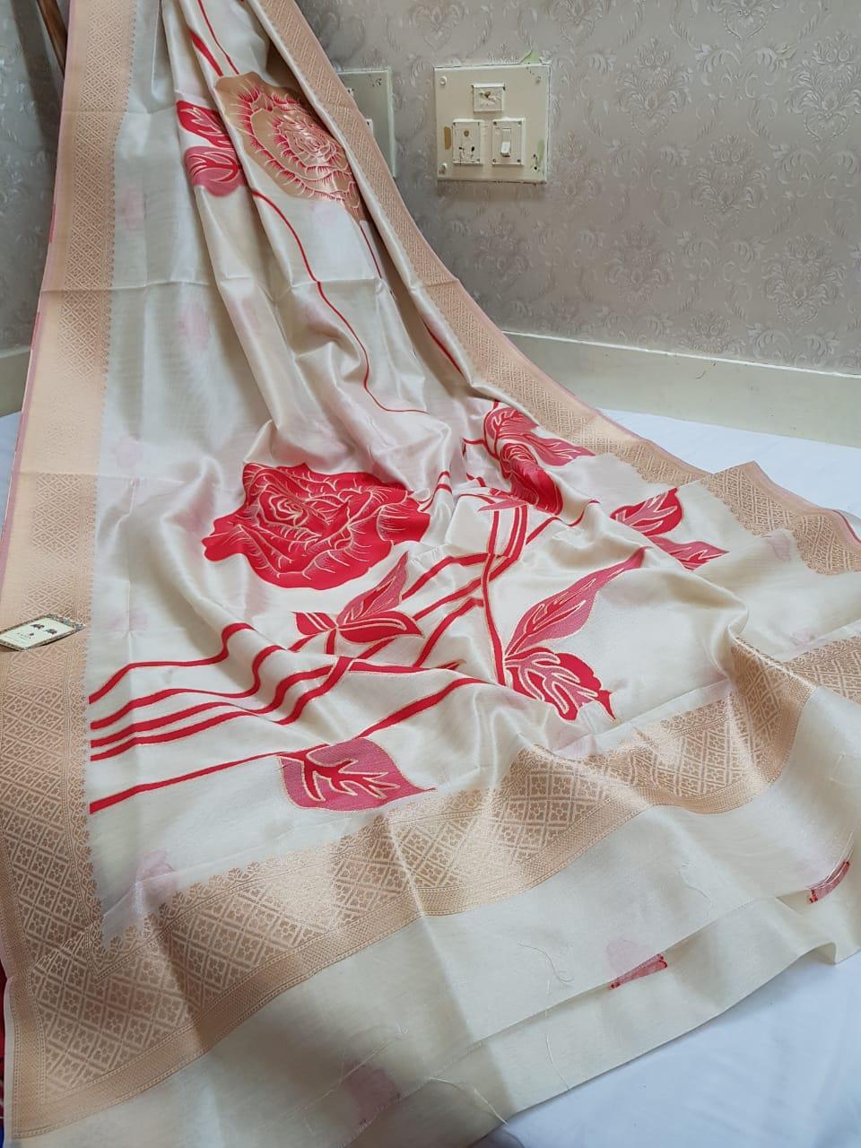 Kushaa Silk By Raj Tex Series 97001 To 97007 Silk Designer Occasion Wear Sarees Set And Single Whole...