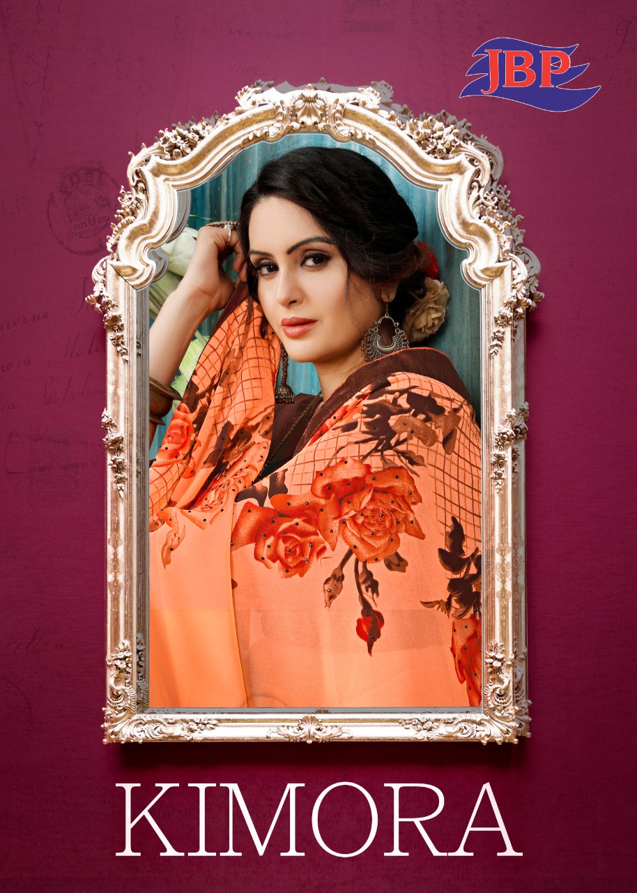 Kimora 1 Georgette Sarees Wholesale Supplier And Dealer Surat