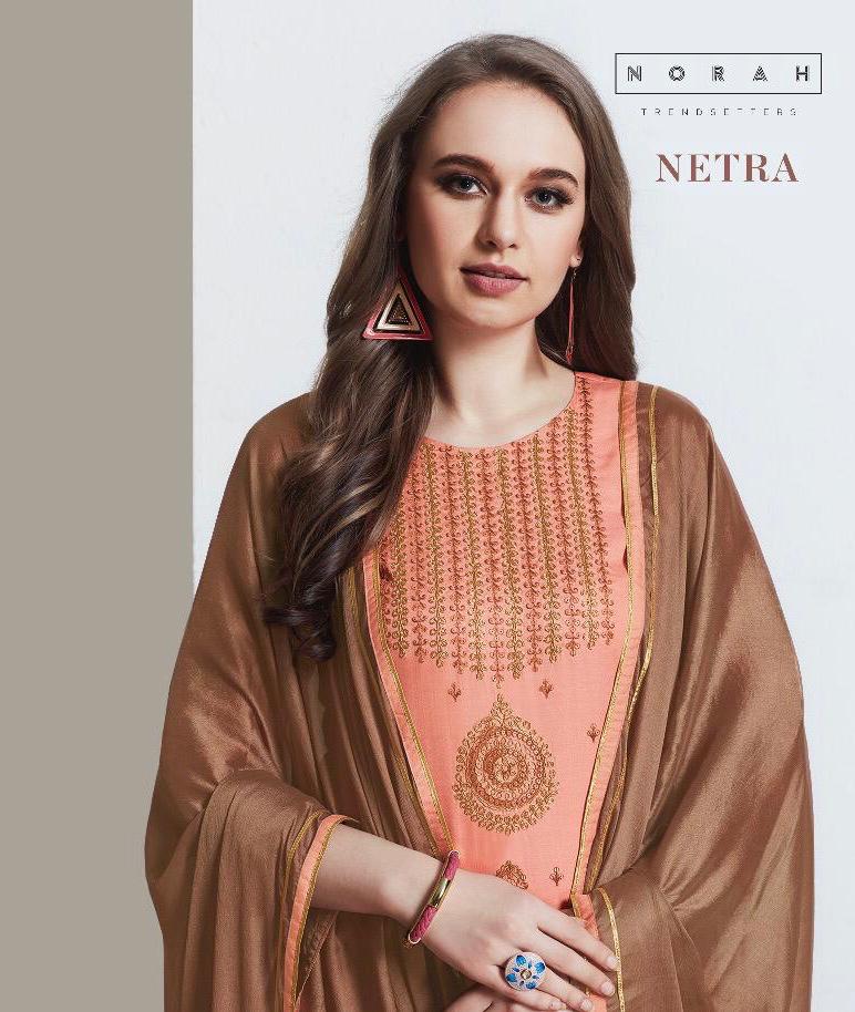 Netra By Neaha Fashion Series 1007 To 1013 Silk Designer Party Wear Suits Wholesale Supplier Gujarat