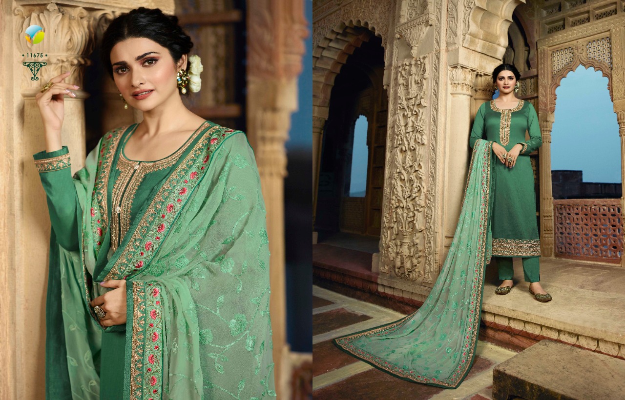 Vinay Kaseesh Affection Series 11671 To 11677 Designer Party Wear Suits Set And Single Wholesale Sup...