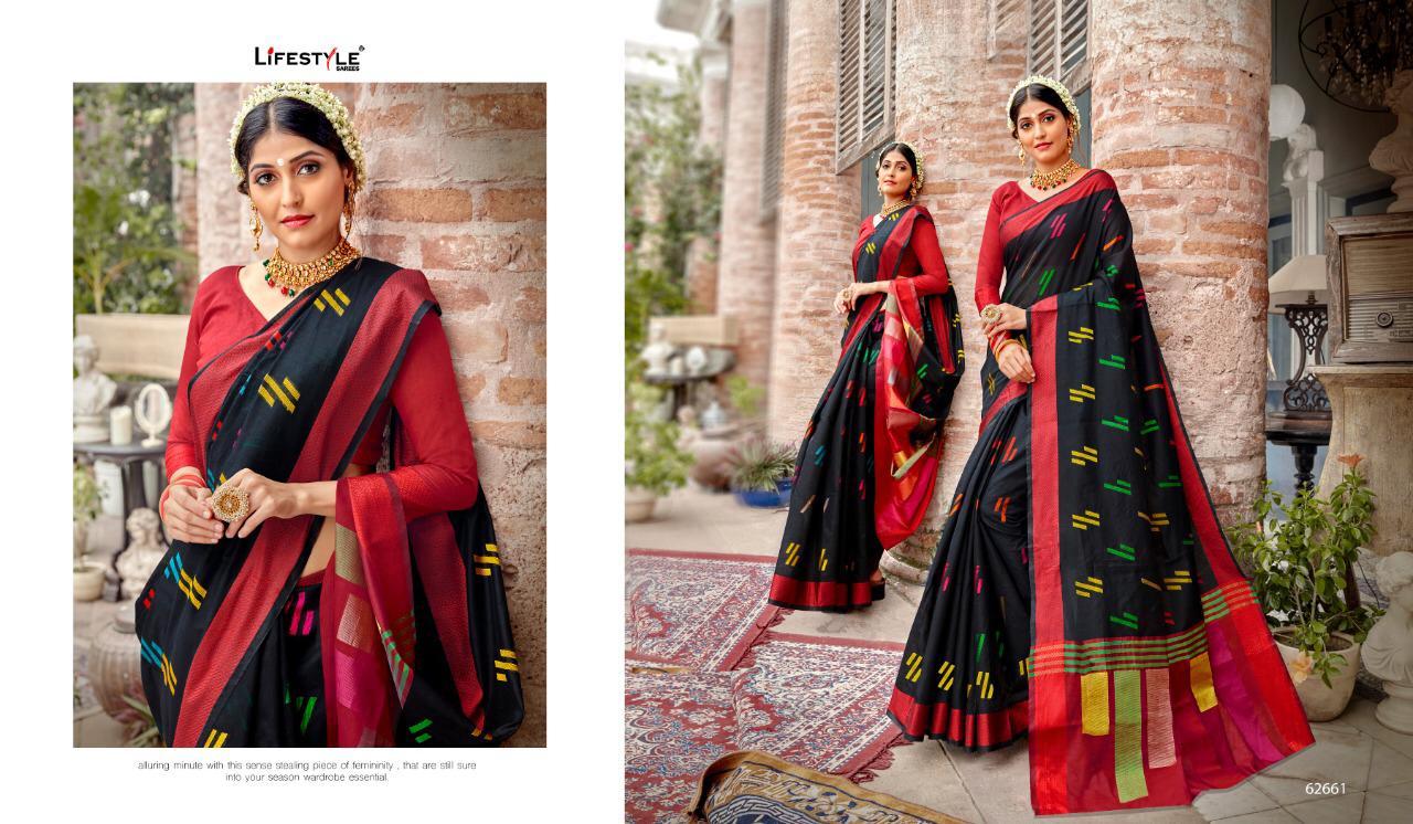 Moksh By Lifestyle Designer Occasions Wear Sarees Wholesale Supplier Gujarat