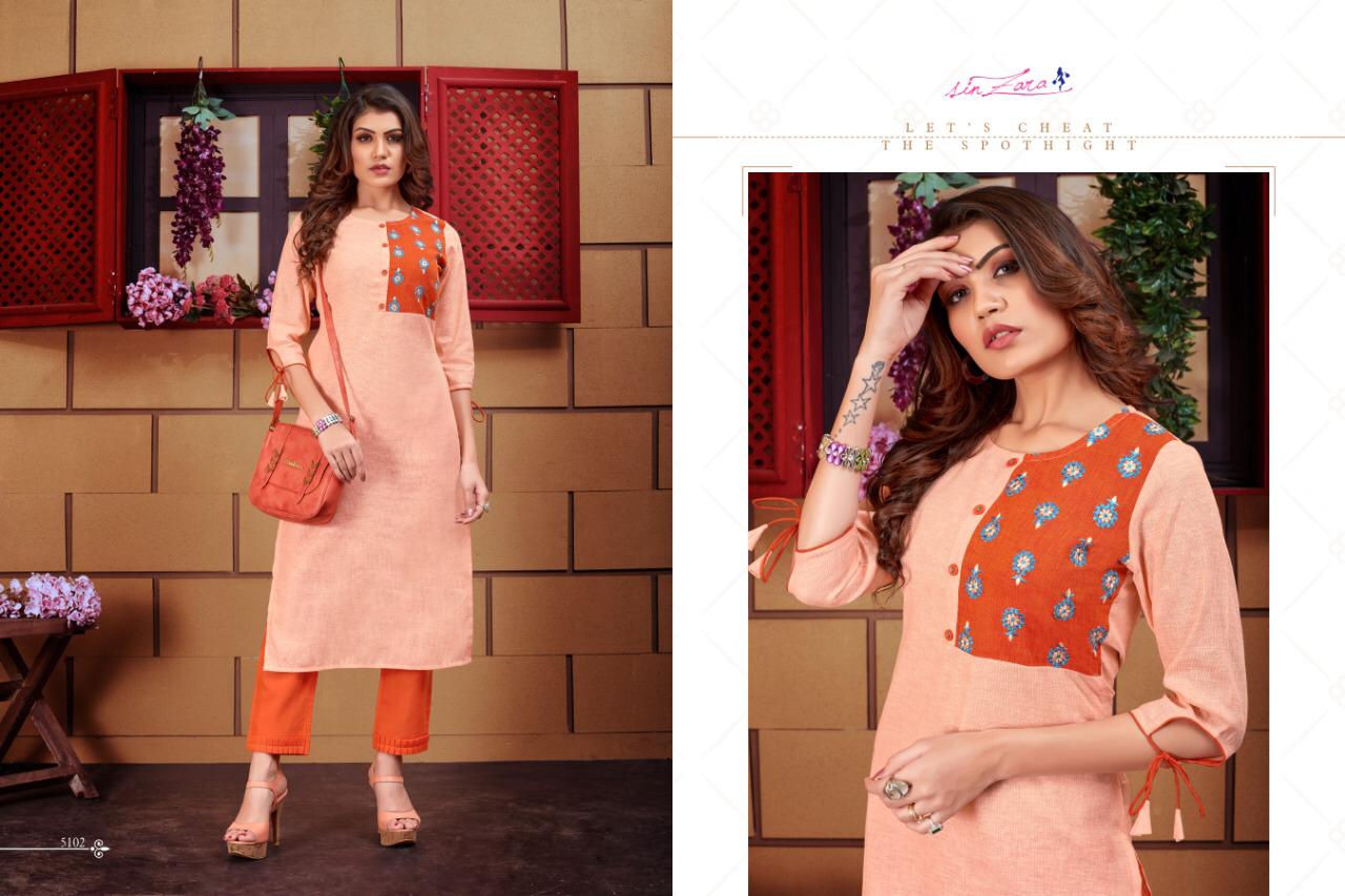 Rutba By Sinzara Designer Kurtis With Plazzo Wholesale Supplier Surat