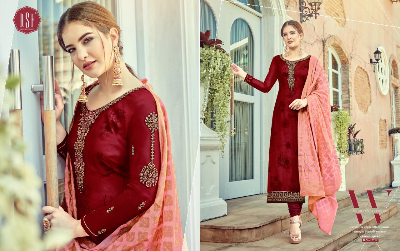 Rolex Vol 7 By Rsf Georgette Designer Party Wear Suits Wholesale Supplier Gujarat