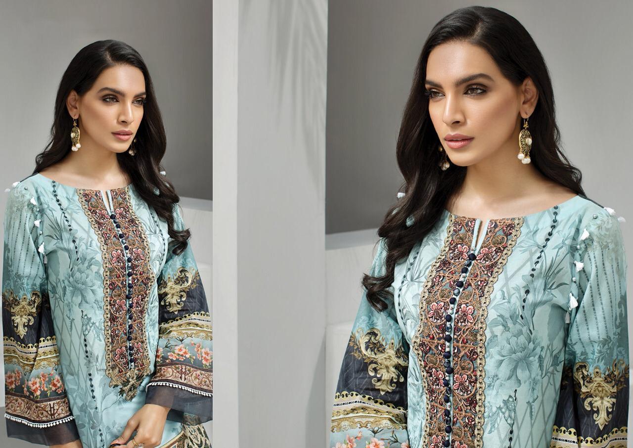 Iris Vol 2 Cotton Printed Pakistani Suits Wholesale Supplier Gujarat