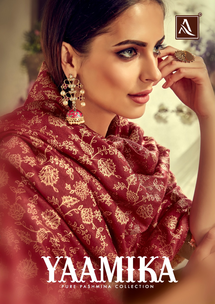 Yaamika Incredible Pashmina Collection By Alok Suits Pashmina Dress Materials Wholesale Supplier Sur...