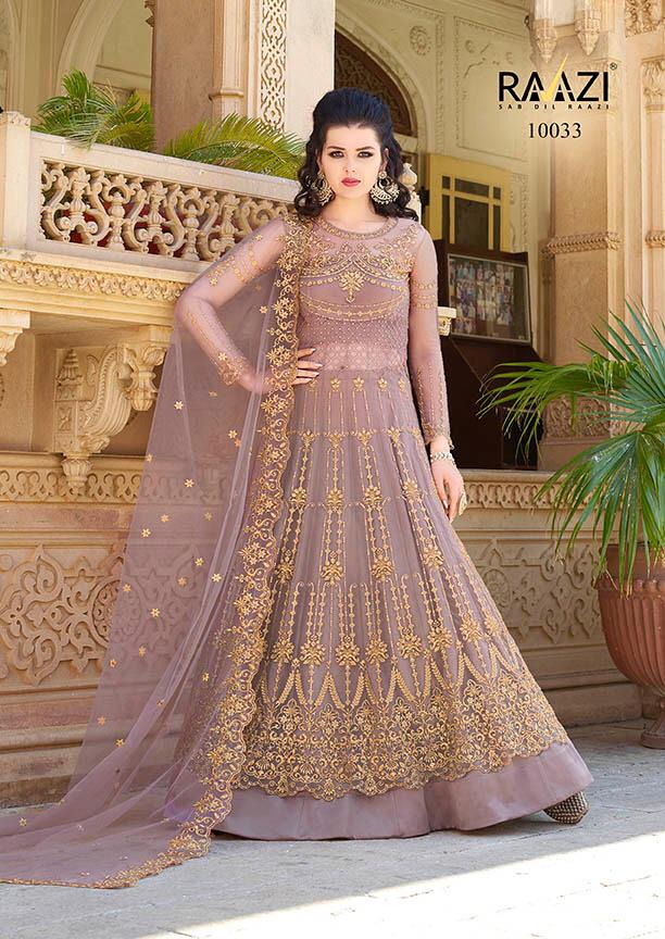 Raazi Aroos Colorplus 10033 A B Designer Party Wear Suits Set And Single Wholesale Supplier Surat