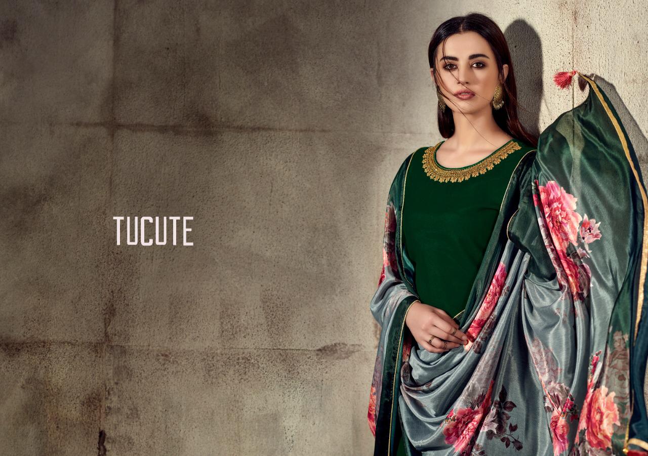 Karma Tucute 801 Series Designer Ready To Wear Suits Wholesale Supplier Gujarat