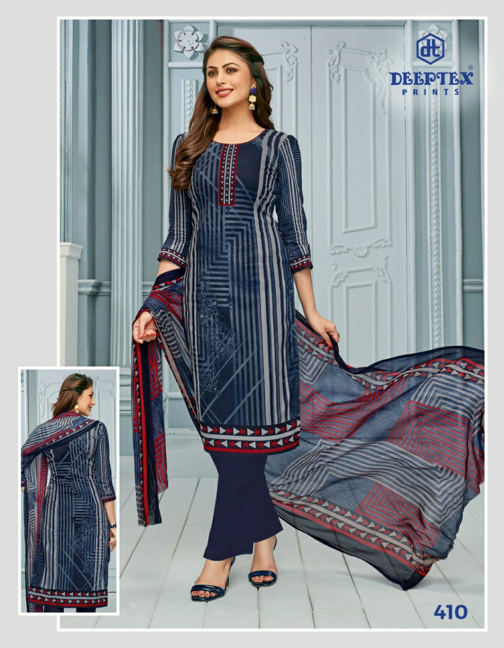 Moon Light Vol 4 By Deeptex Lawn Cotton Dress Materials Wholesale Supplier Surat