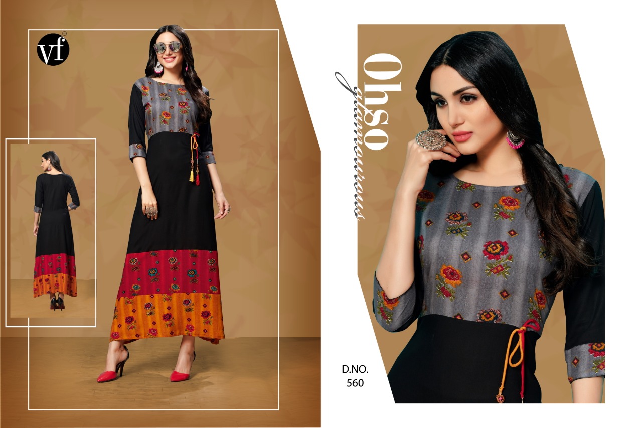 Glamour By Vee Fab India Reyon Kurtis Wholesale Supplier And Dealer Surat