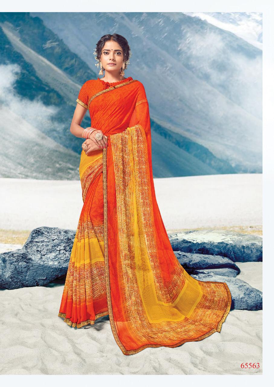 Alveera 5 By Antra Chiffon Sarees Wholesale Supplier And Dealer India