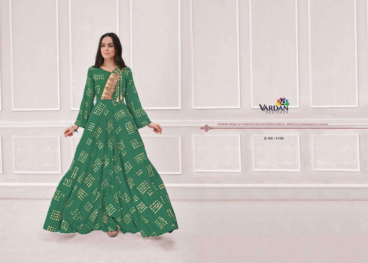 Navya Vol 13 By Vardan Designer Masline Gowns Set Nd Single Wholesale Supplier Gujarat