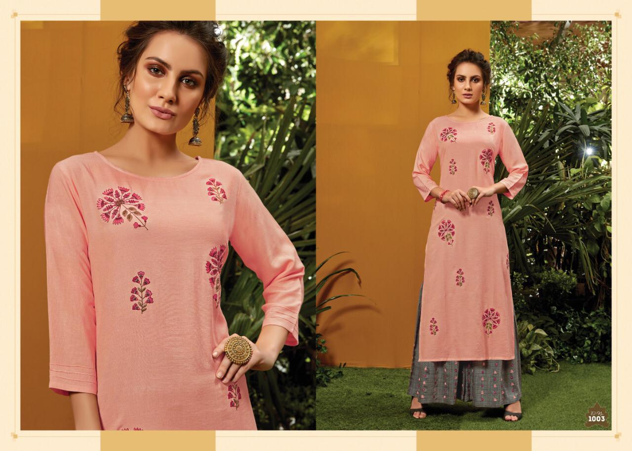 Olive By Sweety Fashion Reyon Kurtis With Plazzo Wholesale Supplier India
