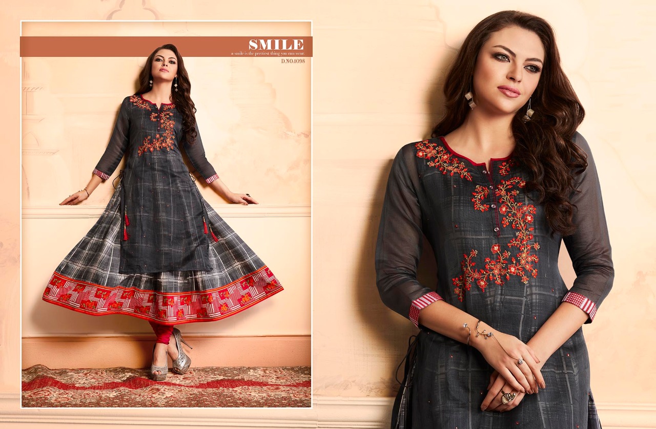 Luxurious By Tapasee Pani By Rangoon Designer Party Wear Kurtis Wholesale Supplier Surat