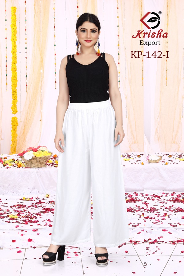 Plazzo Vol 1 By Krisha Export Reyon Plazzo Wholesale Supplier Surat