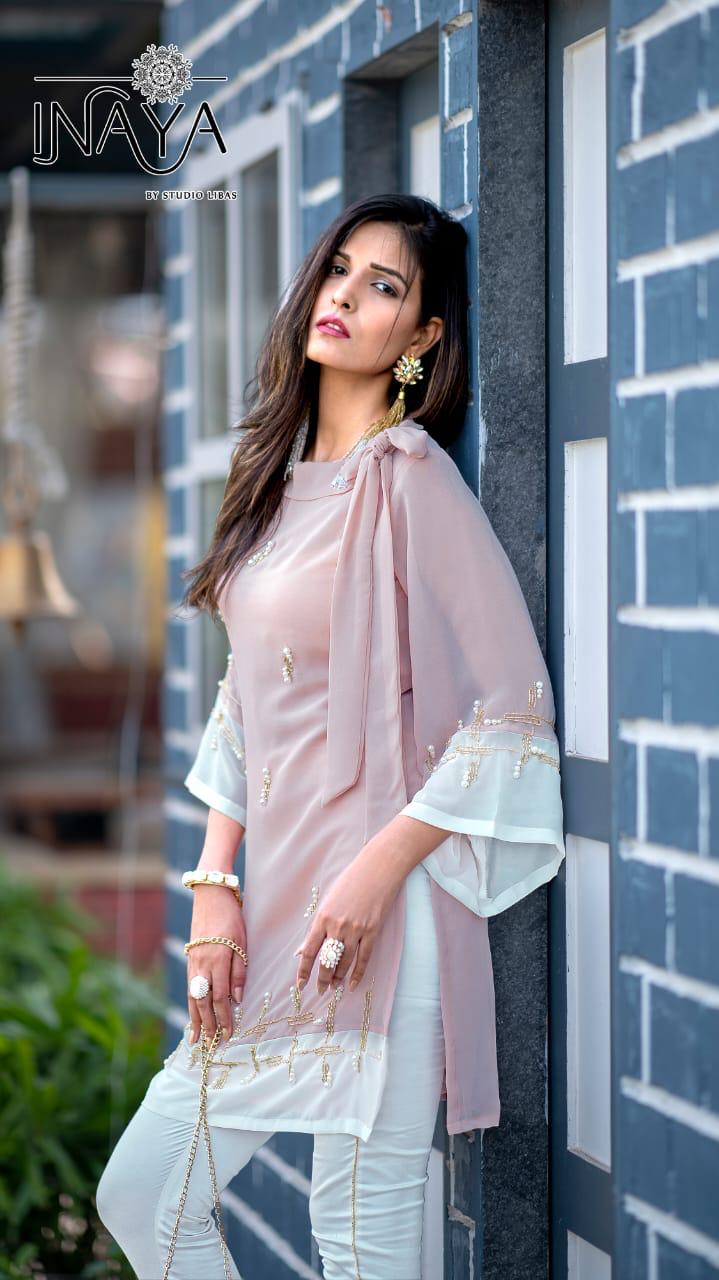 Wedding Formal Lpc 49 By Inaya Studio Libas Designer Party Wear Kurtis With Pant Wholesale Supplier ...