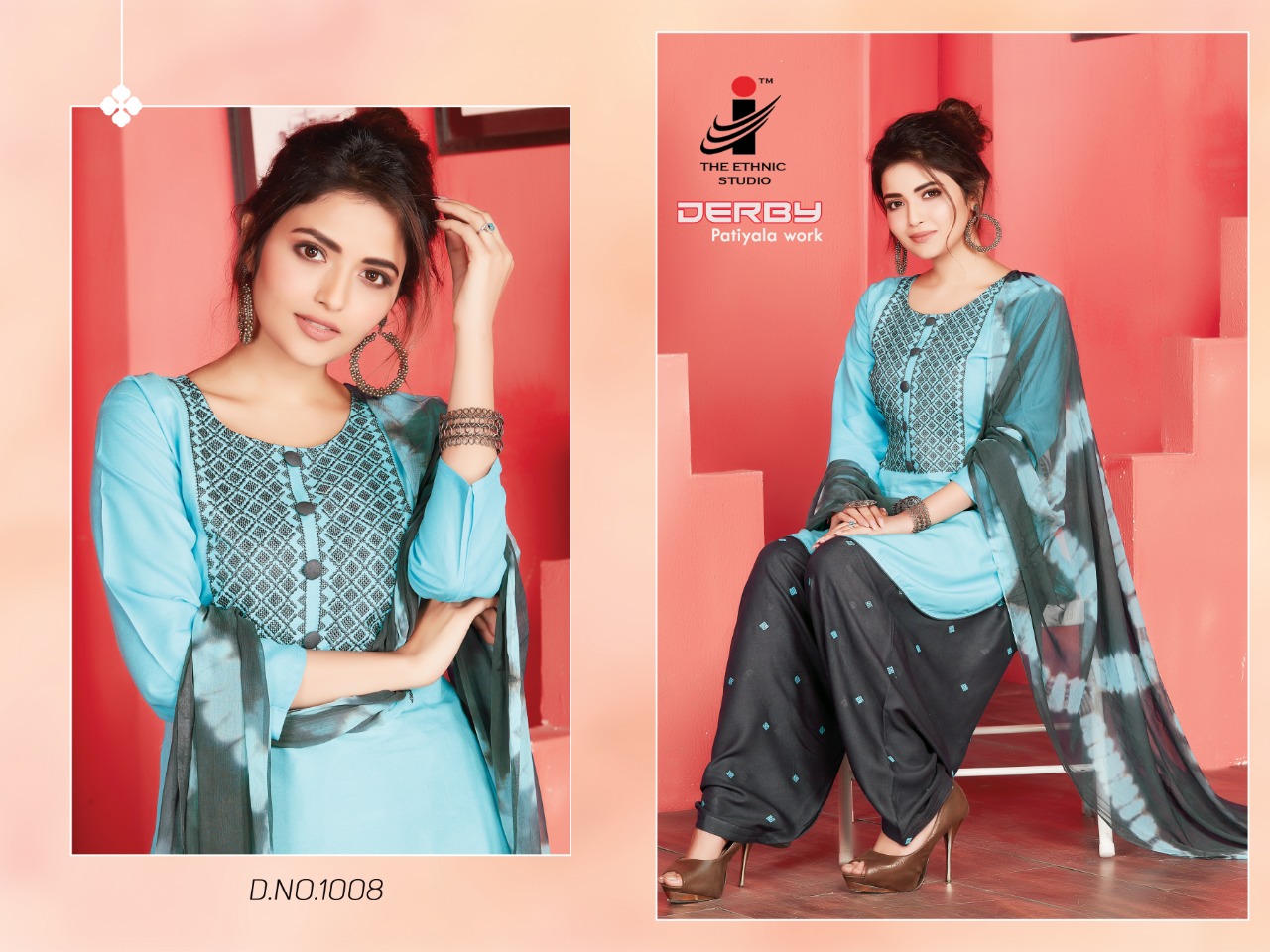 Derby By The Ethnic Studio Kurtis Patiyala Dupatta Wholesale Supplier And Dealer Surat