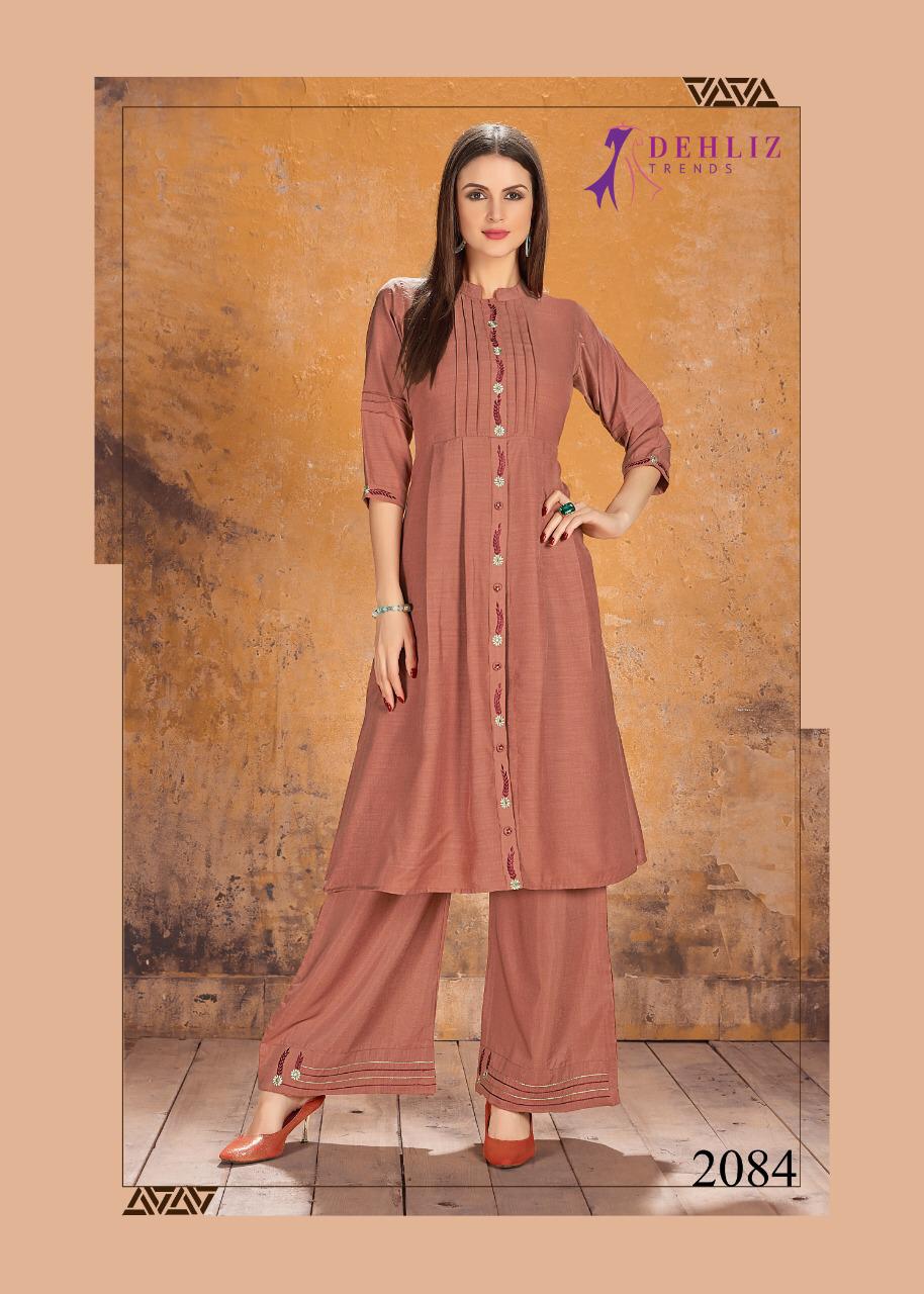 Pandora By Dehliz Trendz Kurtis With Plazzo Wholesale Supplier Surat