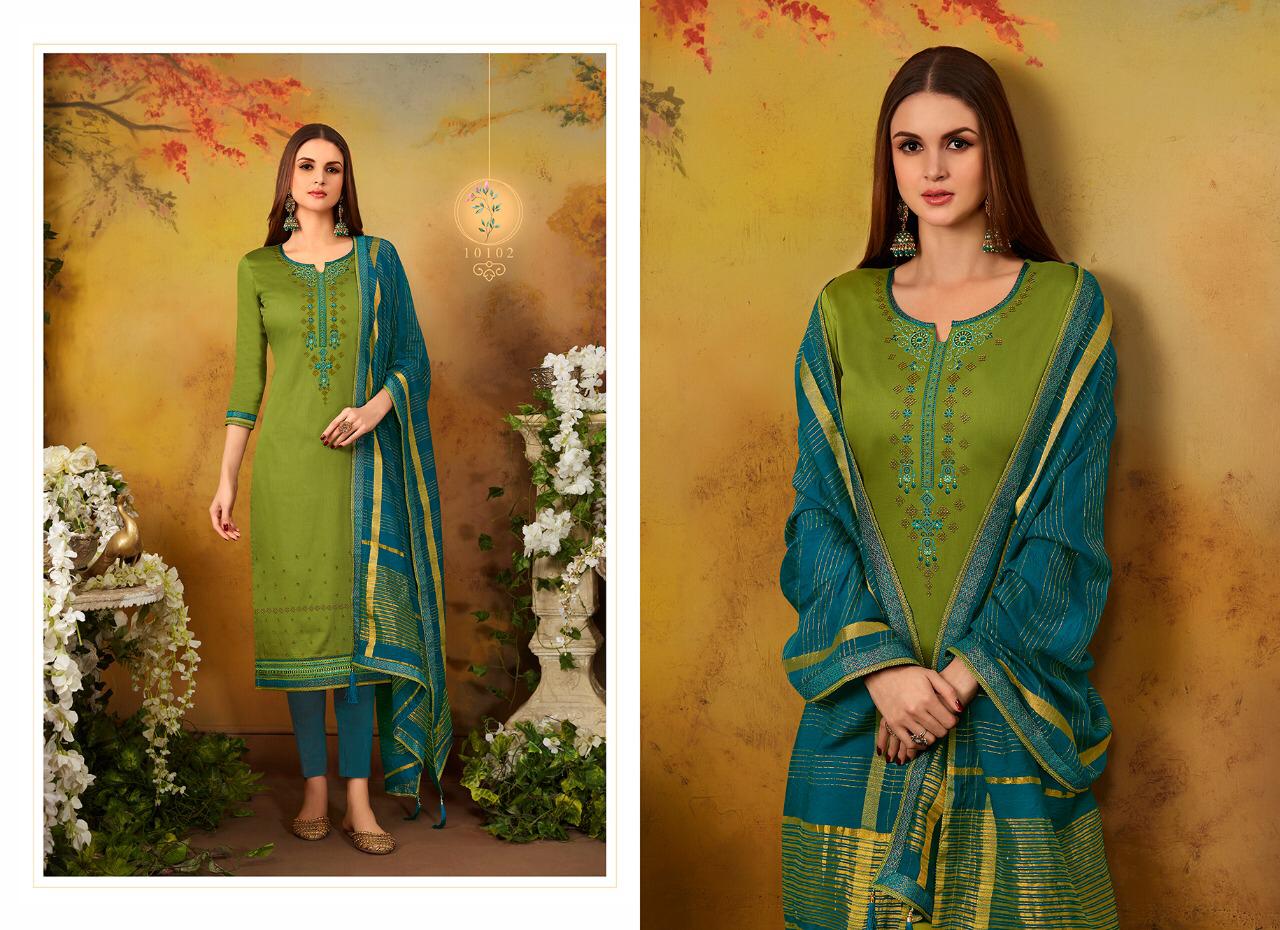 Zanzar Vol 2 By Ramaiya Jam Silk Dress Materials Wholesale Supplier Surat