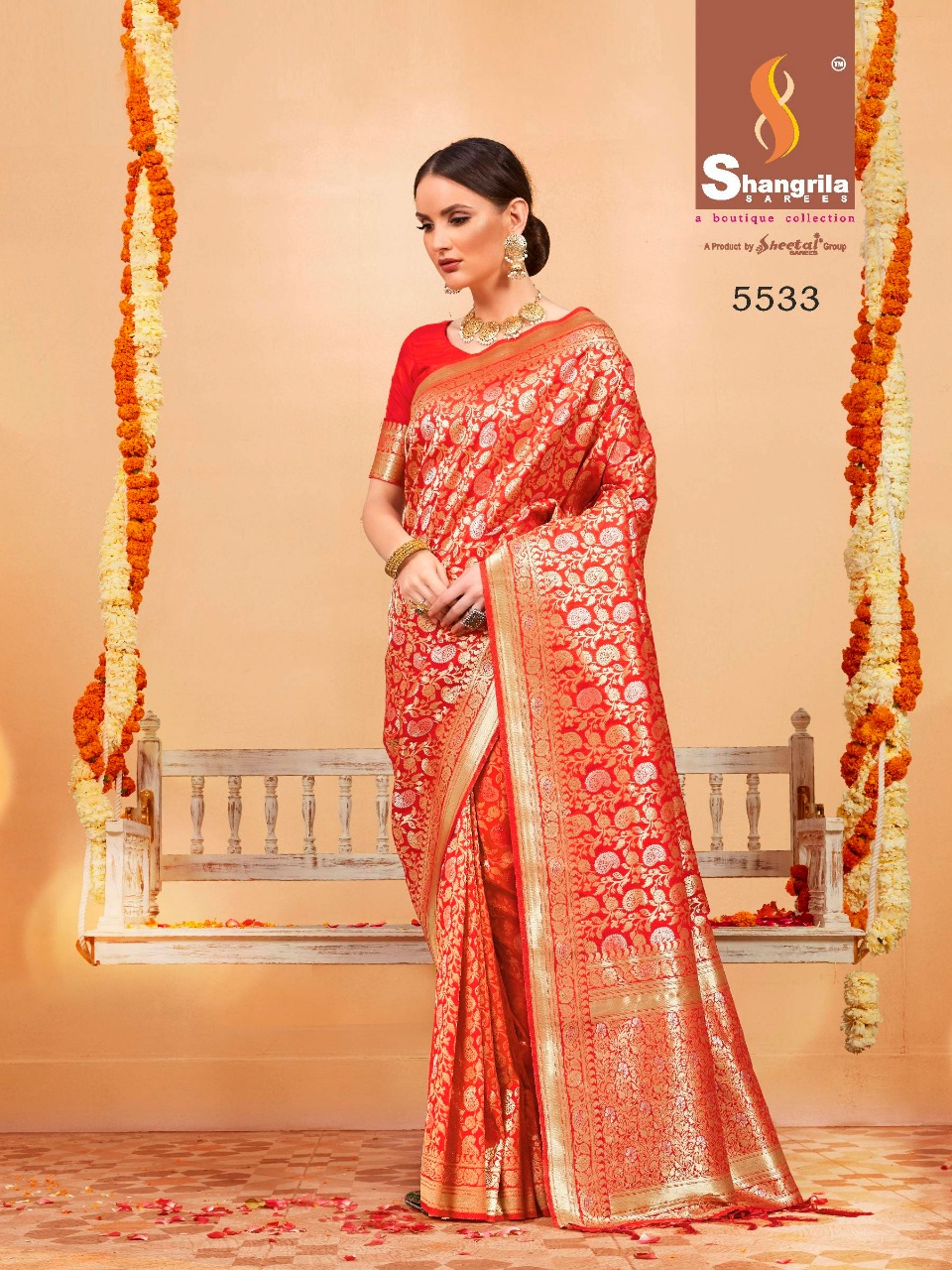 Banarasi Zari By Shangrila Silk Sarees Wholesale Supplier And Dealer Surat