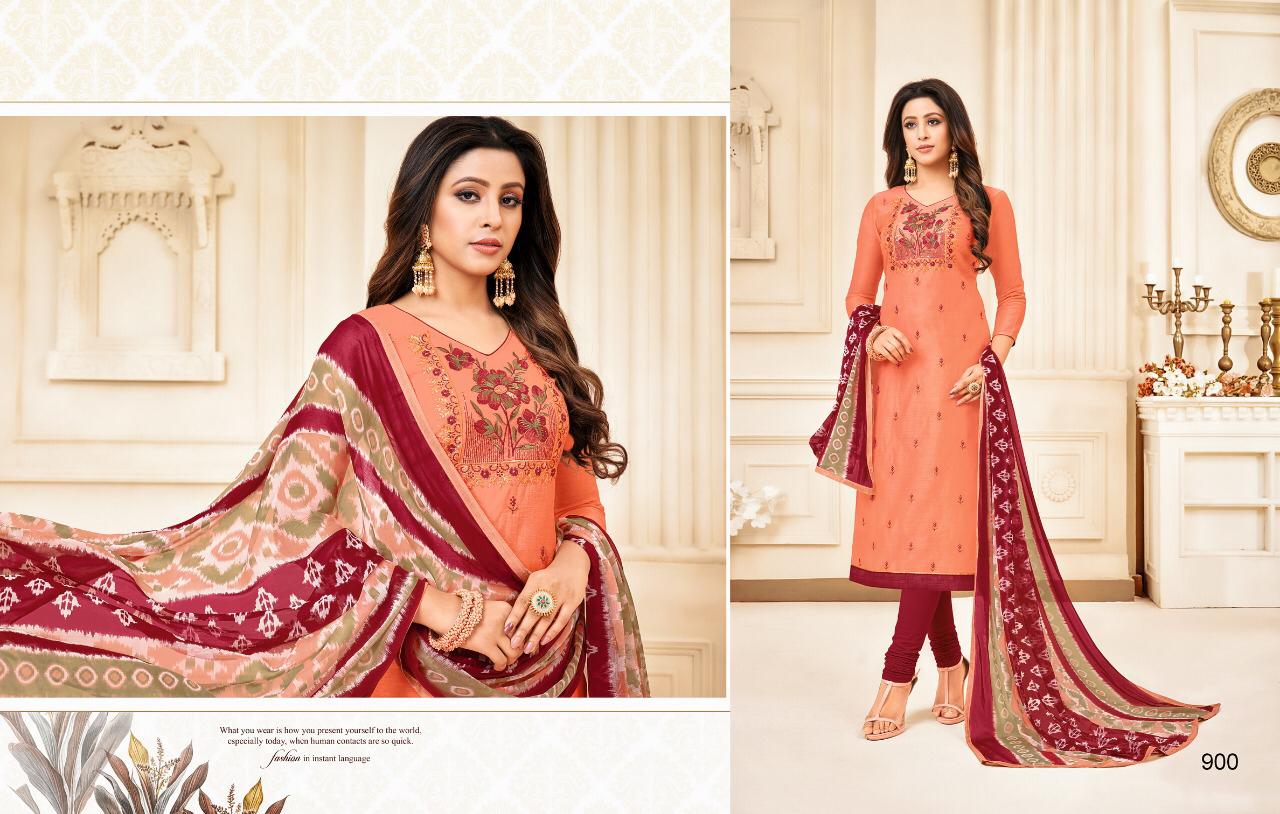 Silky Vol 5 By Kashmeera Model Silk Dress Materials Wholesale Supplier Surat