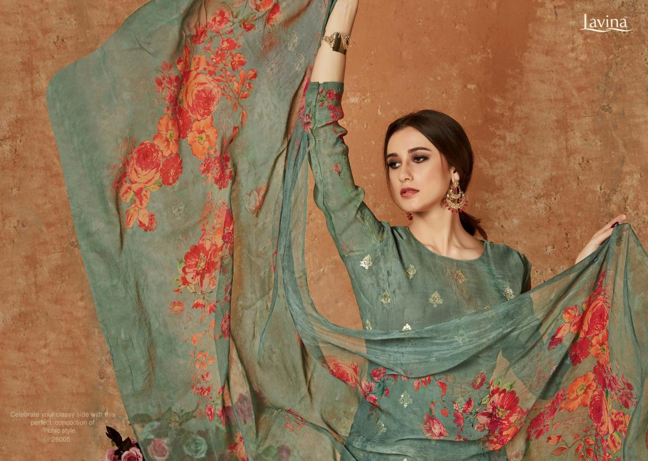 Lavina Vol 26 Georgette Digital Printed Suits Wholesale Supplier Gujarat