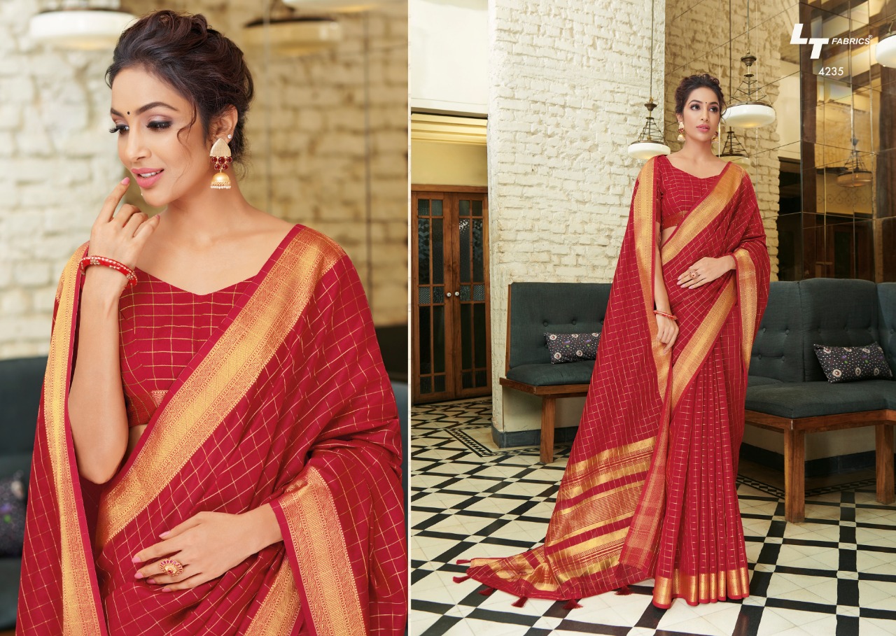 Rubina By Lt Fashion Designer Sarees Wholesale Supplier Gujarat