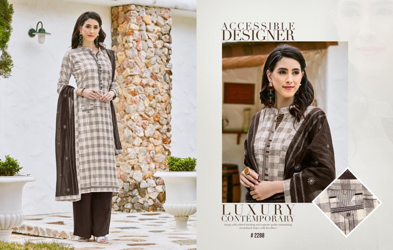 Step Up Vol 2 By Rangoon South Cotton Kurtis Plazzo Dupatta Wholesale Supplier Surat