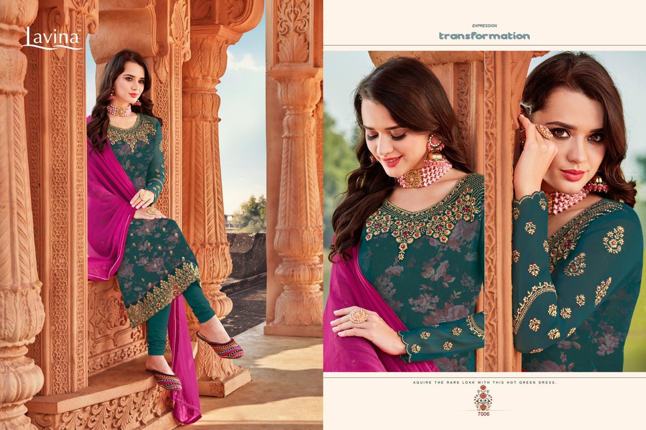 Lavina Nx 7 Designer Party Wear Suits Wholesale Supplier Gujarat