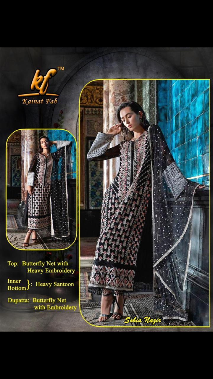 Sobia Nazir By Kainat Fab Pakistani Suits Wholesale Supplier Gujarat