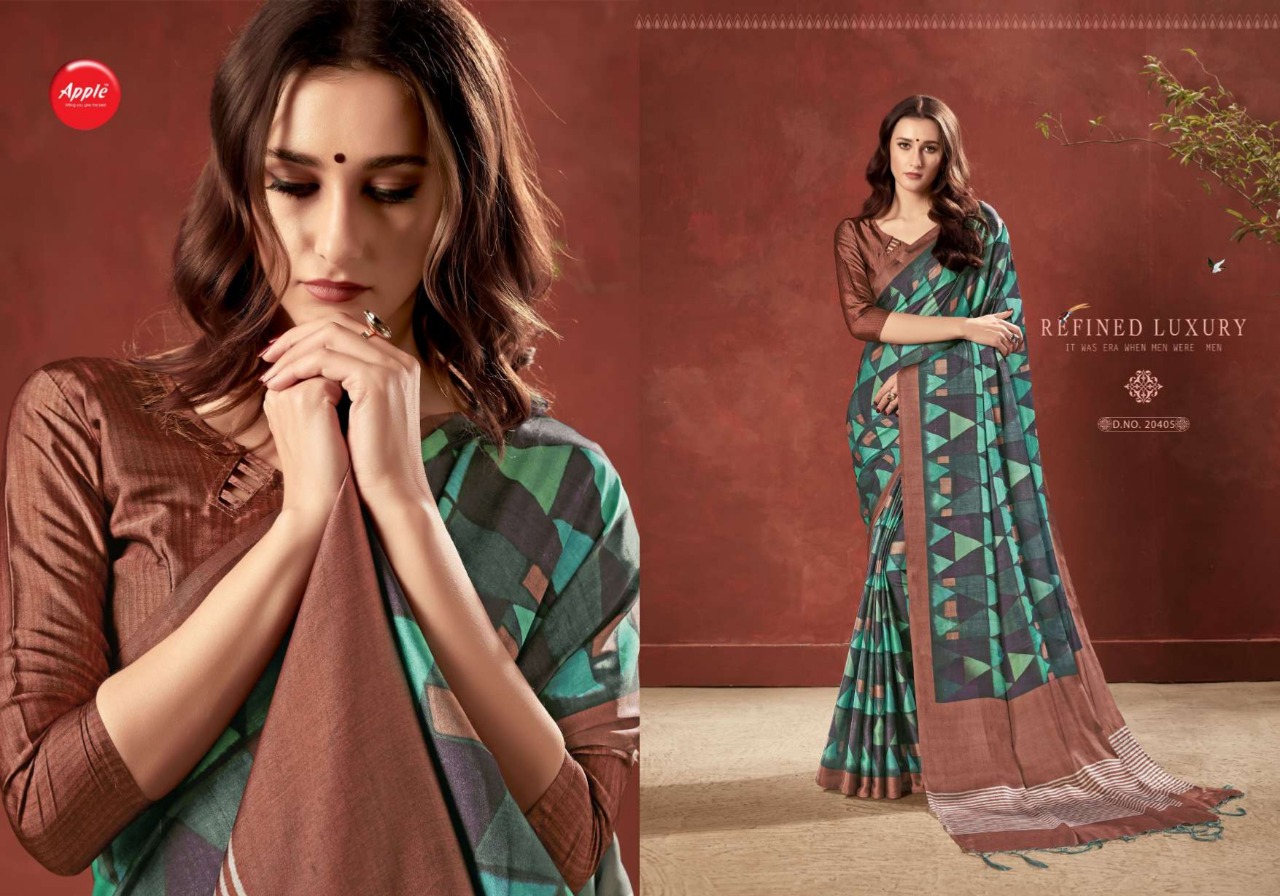 Flowery Vol 3 By Apple Sarees Wholesale Supplier Surat