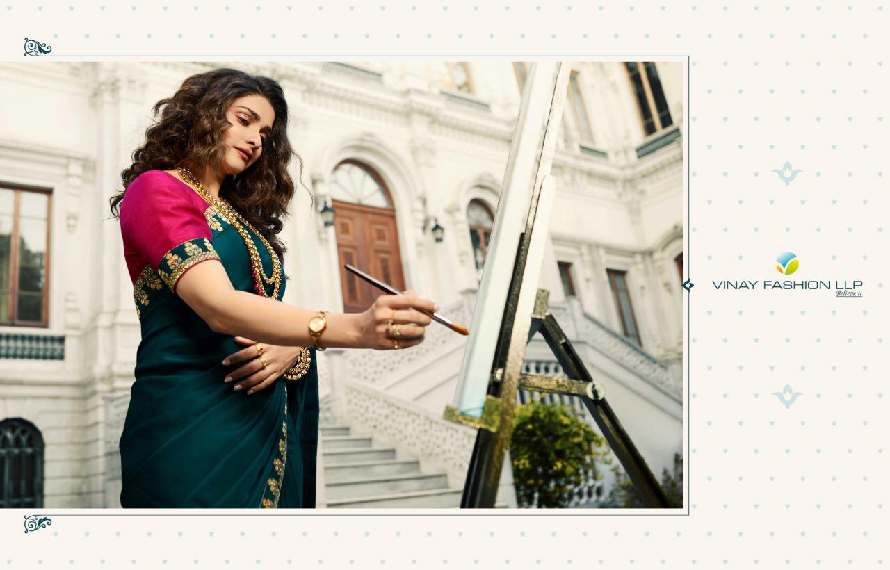 Sheesha Meenakari By Vinay Series 22471 To 22479 Designer Party Wear Sarees Wholesale Supplier And D...