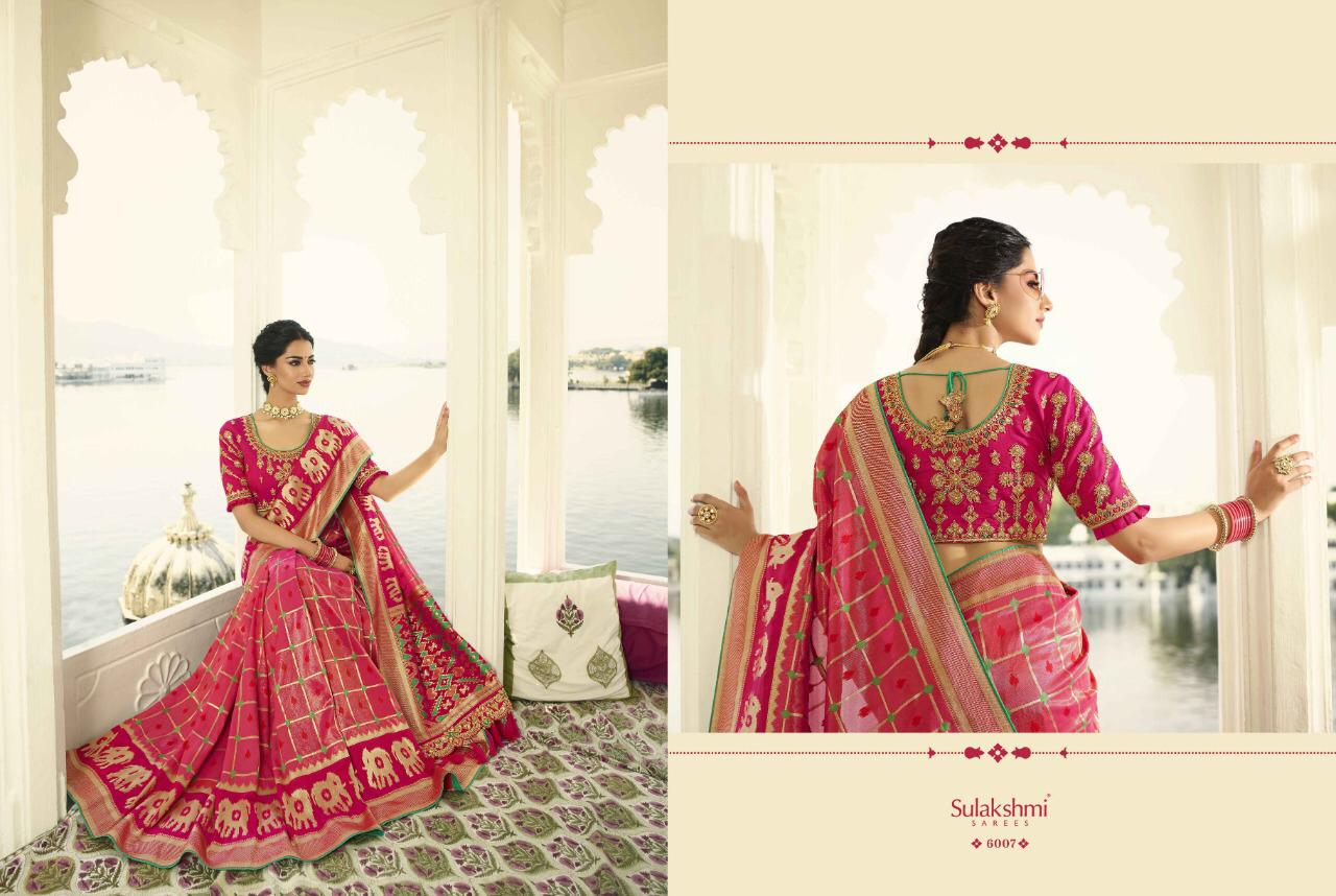 Rajasi By Sulakshmi Series 6001 To 6015 Designer Party Wear Sarees Wholesale Supplier And Dealer Ind...