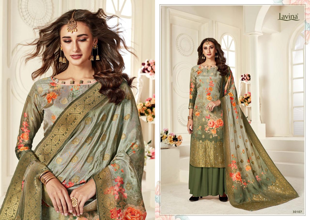 Lavina Vol 30 Series 30101 To 30107 Designer Party Wear Suits Wholesale Supplier Gujarat