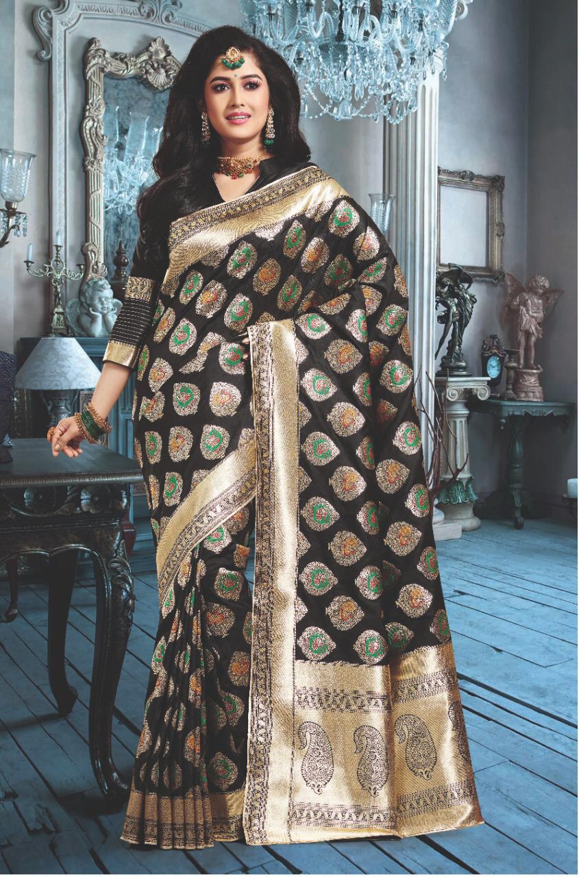 Kanchana By Sangam Silk Designer Occasion Wear Sarees Set And Single Wholesale Supplier And Dealer I...