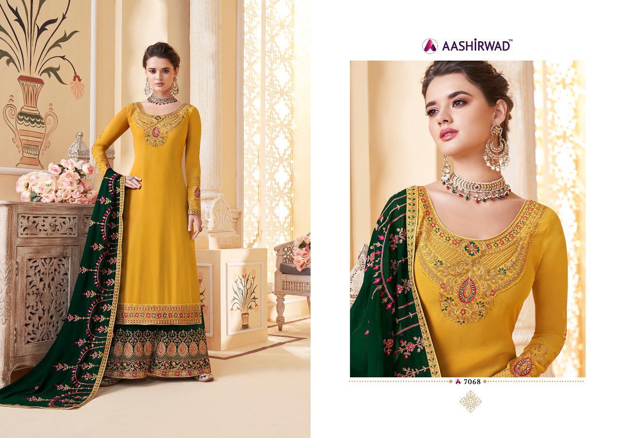 Suhani Nx By Aashirwad Series 7065 Designer Party Wear Suits Wholesale Supplier Gujarat