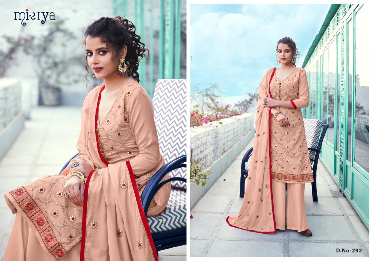 Miraya Vol 13 By Aarav Chinnon Gotta Work Dress Materials Wholesale Supplier Surat