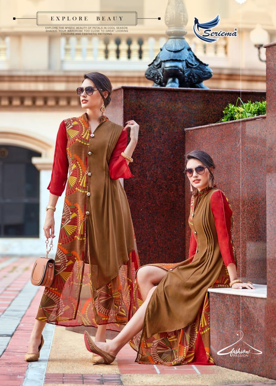 Mareena By Seriema Designer Kurtis Wholesale Supplier Surat