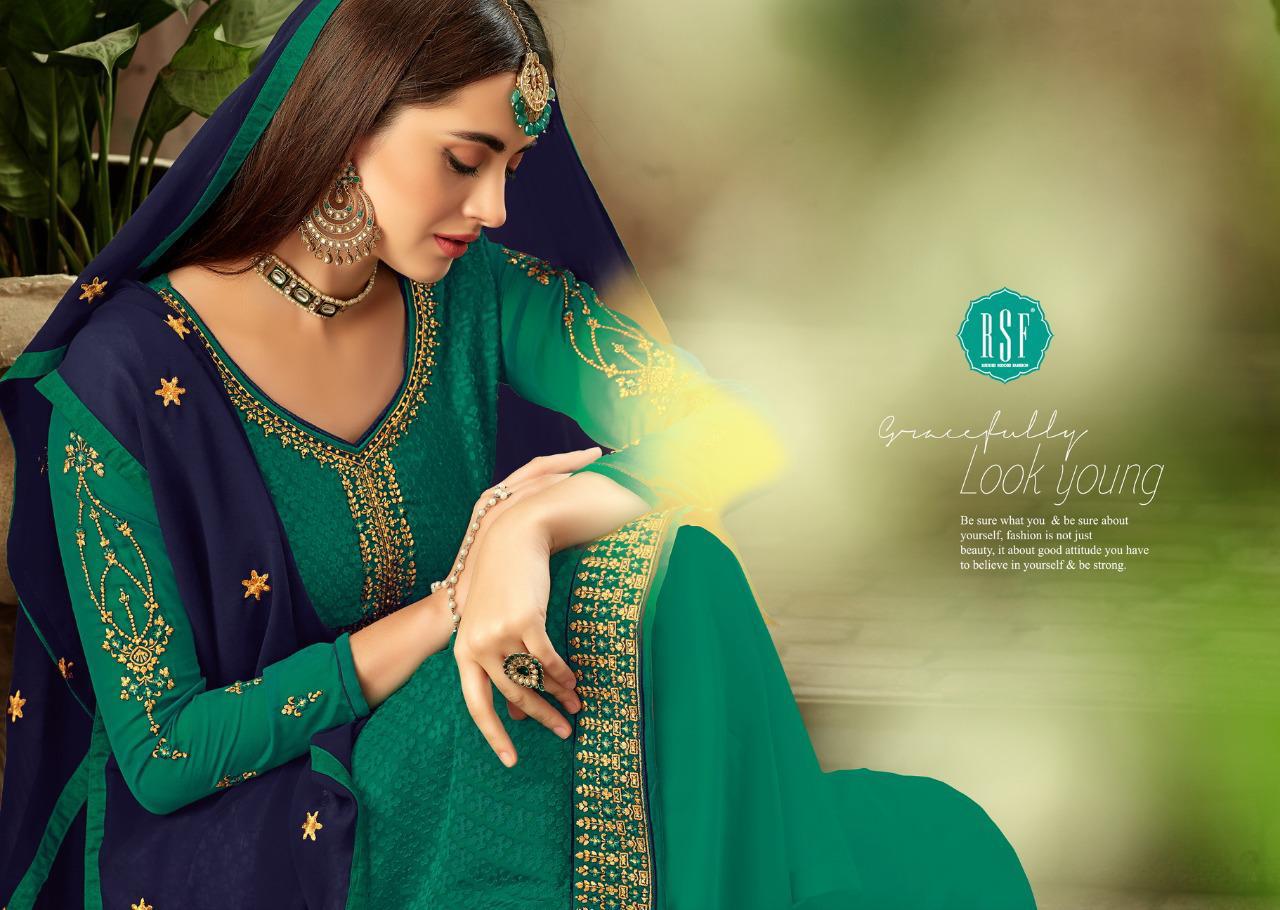 Israt Braso Vol 2 By Rsf Designer Party Wear Suits Wholesale Supplier Gujarat