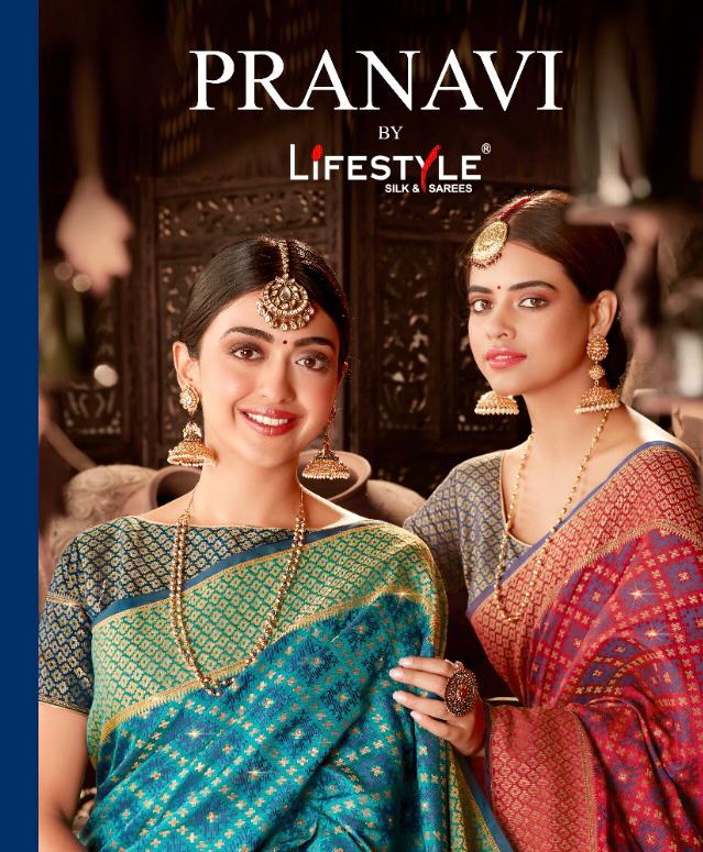 Pranavi By Lifestyle Silk Sarees Wholesale Supplier And Dealer Surat