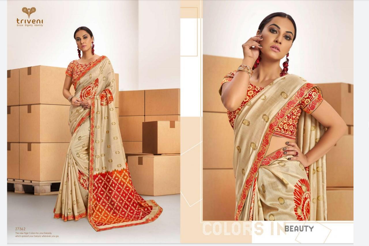 Fantasy Vol 2 By Triveni Vichitra Silk Sarees Wholesale Supplier And Dealer Surat