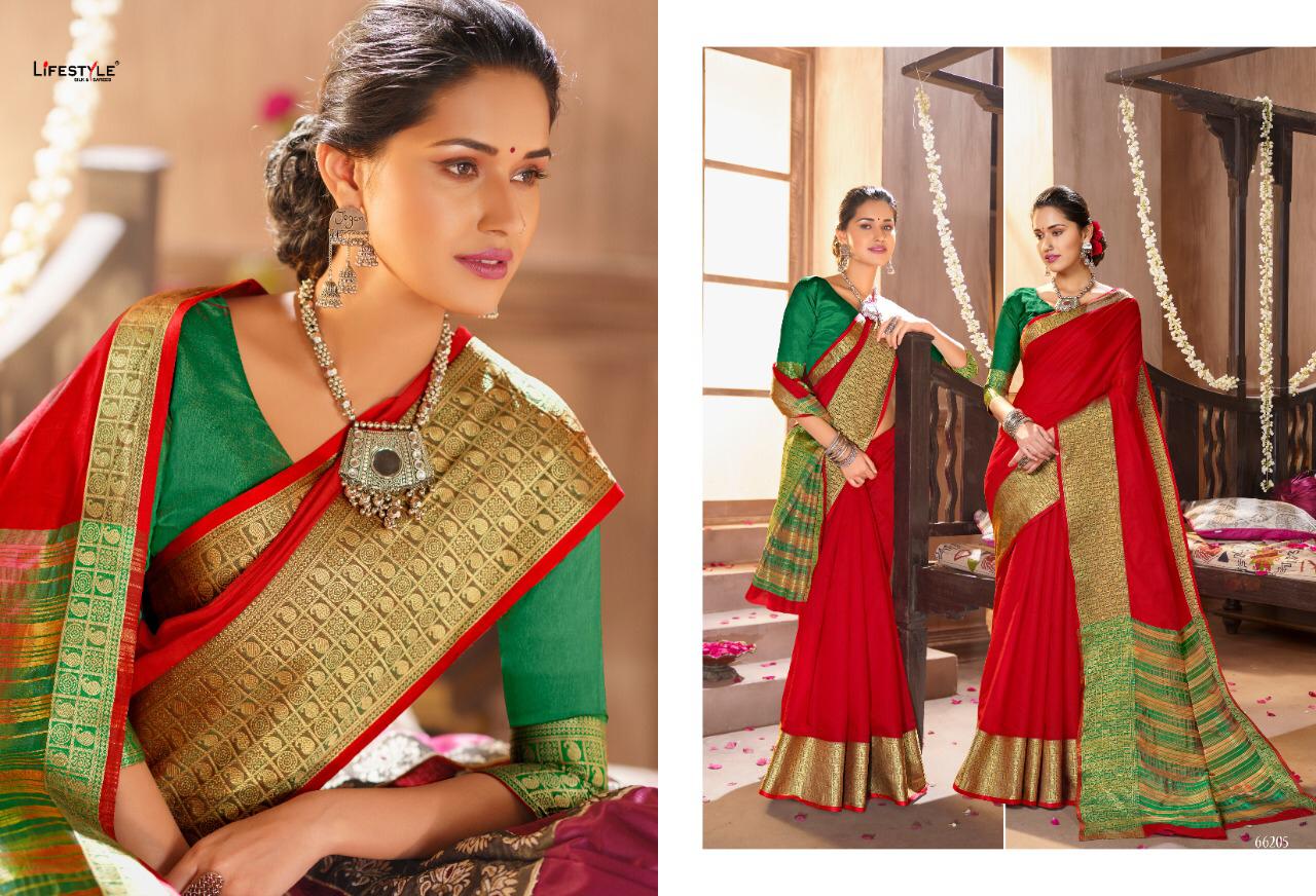 Bhavika By Lifestyle Chanderi Silk Sarees Wholesale Supplier And Dealer Surat