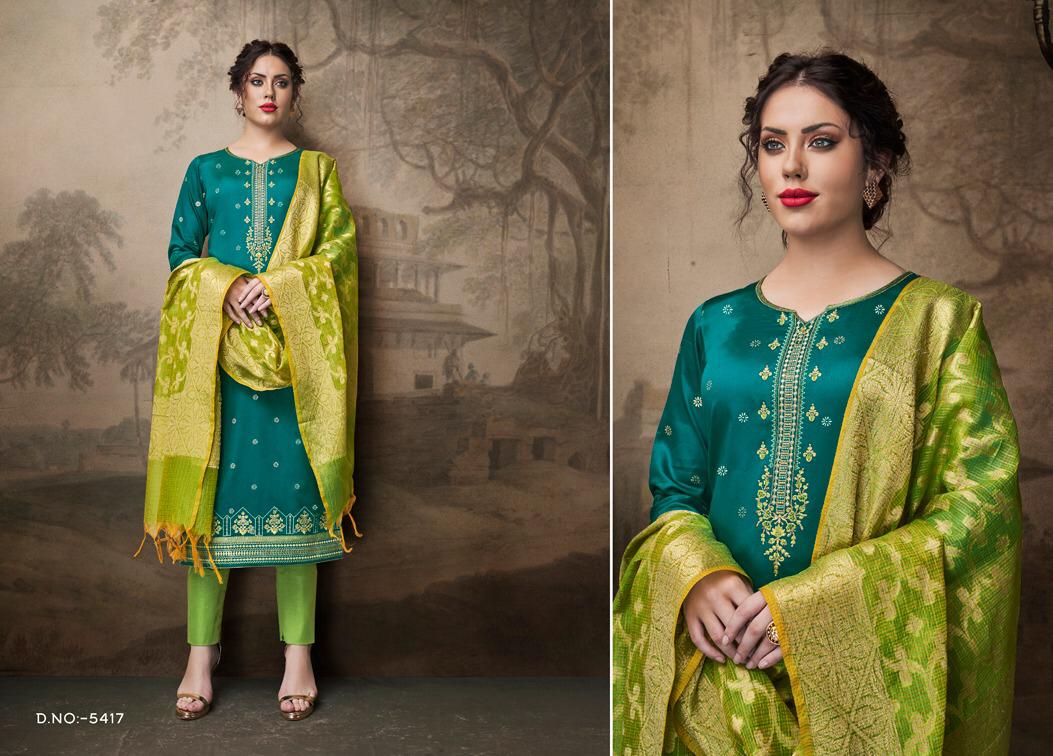 Parnita Vol 2 By Kessi Jam Silk Dress Materials Wholesale Supplier Surat