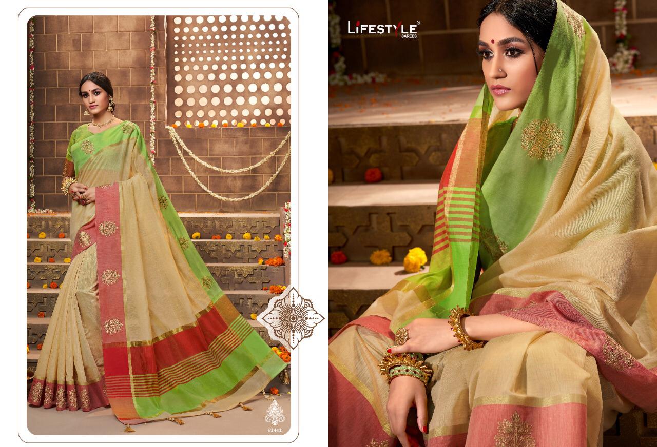 Nandini Vol 3 By Lifestyle Silk Sarees  Wholesale Supplier And Dealer Surat