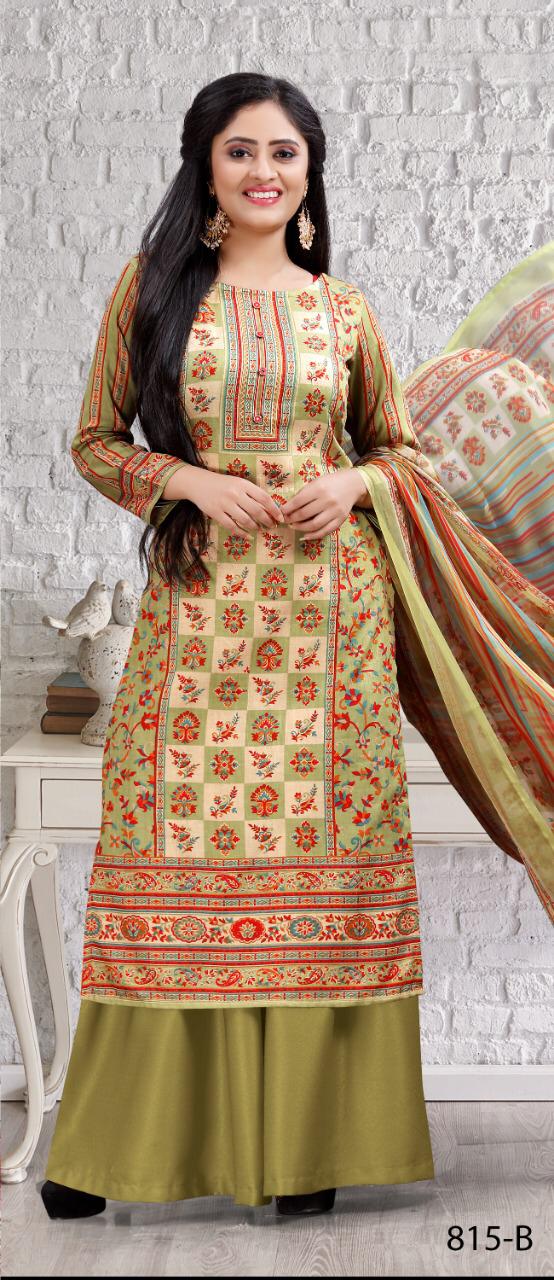 Lajoo 815 By Bipson Cotton Dress Materials Wholesale Supplier And Dealer Gujarat