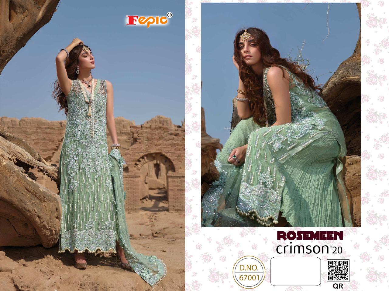 Rosemeen Crimson 20 By Fepic Pakistani Suits Set And Single Wholesale Supplier And Dealer Gujarat