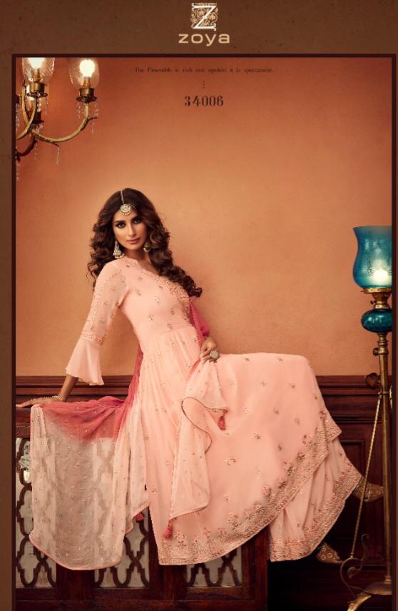 Zoya Tradition Series 34001 To 34006 Designer Suits Set And Single Wholesale Supplier And Dealer Guj...