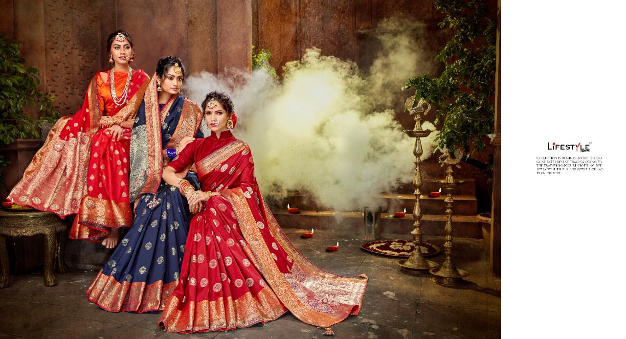 Chetna By Lifestyle Silk Sarees Wholesale Supplier And Dealer Gujarat