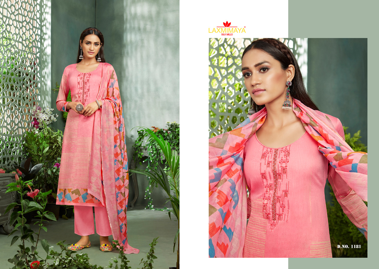 Alvina By Laxmimaya Dress Materials Wholesale Supplier And Dealer Gujarat