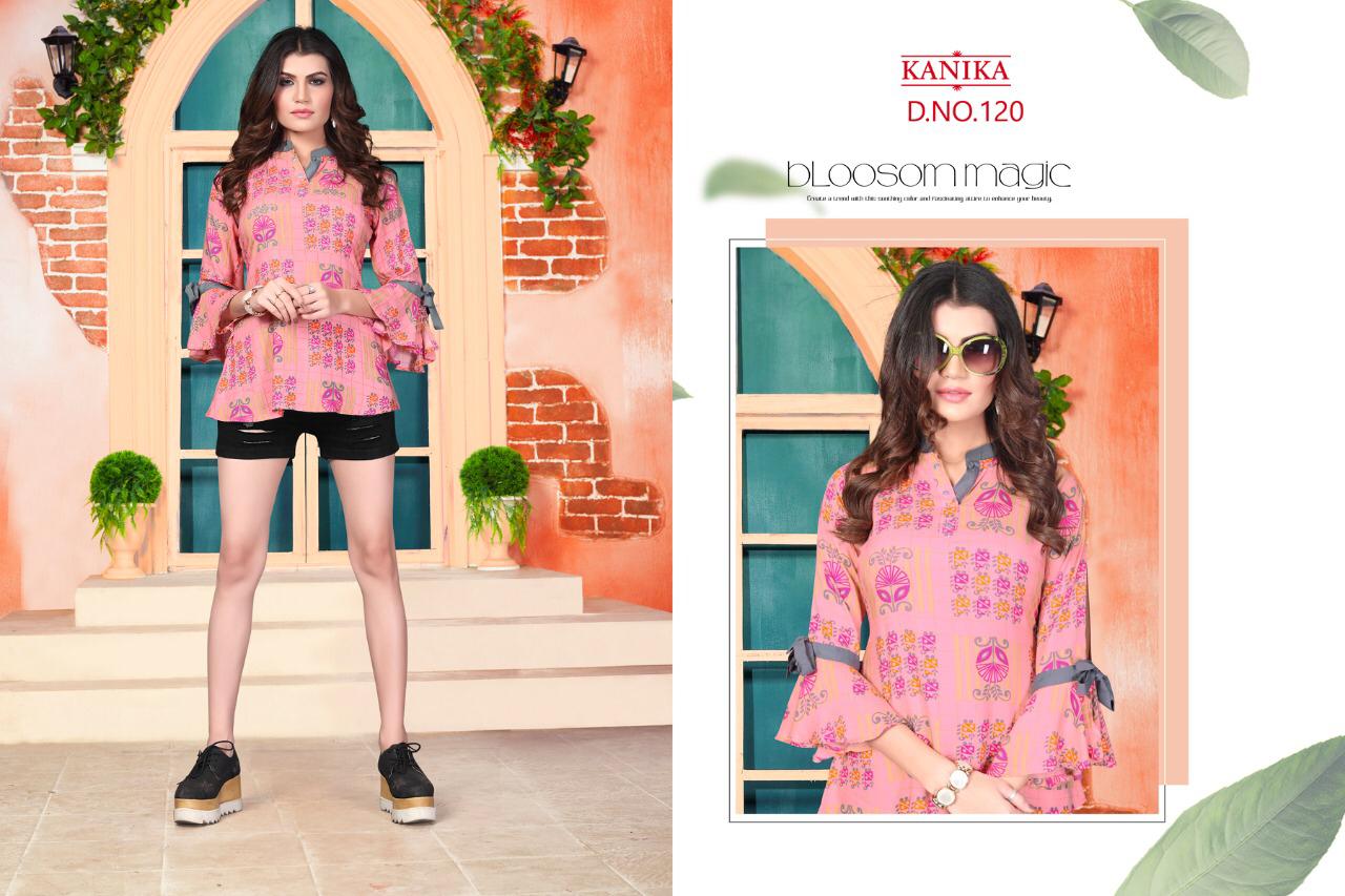 Aleeza Vol 3 By Kanika Reyon Tops Wholesale Supplier And Dealer Gujarat